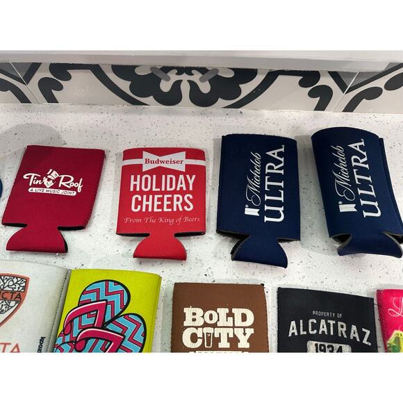 Lot of 13 BEER NEOPRENE CAN COOZIE DRINK COOLER FUN NOVELTY - Picture 3 of 6